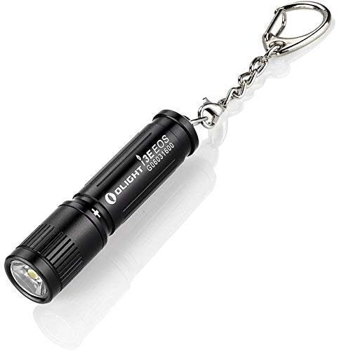 OLIGHT I3E EOS AAA Фенерче Компактен Ключодържател Комплект Прожектор с Празни Тен 150 Лумена Малка Акумулаторна батерия