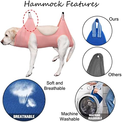 Хамак за грижа за кучето Cuddlor | Асистент в Хамака, за да се грижа за домашни любимци | Шлейка за да се грижи за