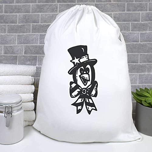 Чанта за дрехи Azeeda Пингвин с папийонка /Пране/Съхранение (LB00022723)