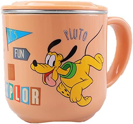 Всеки ден Удоволствия Pluto & Goofy ABS Чаша от Неръждаема Стомана с капак, 250 мл