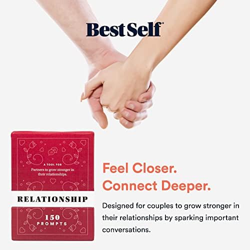 BestSelf Relationship Deck - Създаване на реални разговори за отношенията с помощта на 150 съвети за обсъждане на