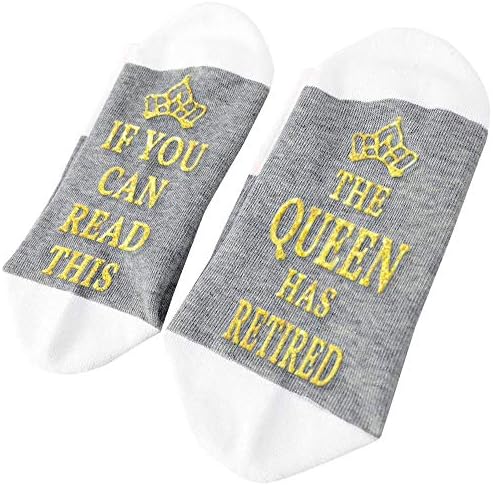 Ако можете Да Прочетете Това, Кралицата се пенсионирах, Забавни Чорапи за отдих и почивка в цял Ръст, Подаръци