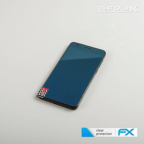Защитно фолио atFoliX, съвместима със защитно фолио Huawei Honor 6, Сверхчистая защитно фолио FX (комплект от 3)