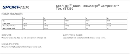 Спортна тениска за младежки състезания Tek YST350