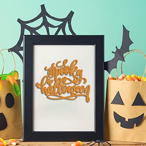 Hying Happy Halloween Печати за направата на Картички, Изрязване Думи Благословии прилеп, на Печата за Scrapbooking, на Хартиен