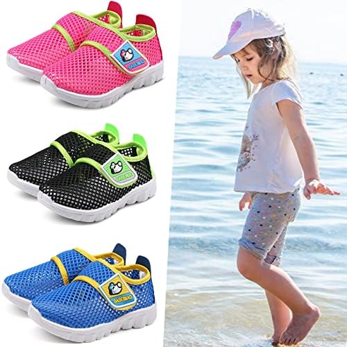 DADAWEN/Водоустойчив обувки за момчета и Момичета, Дишащи Нескользящие Леки Плажни Сандали за плуване В Басейн,