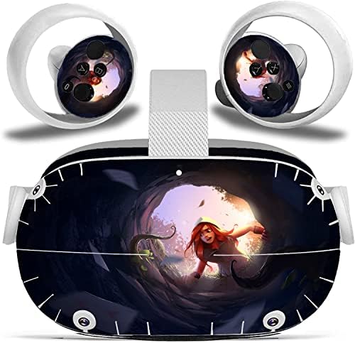 Детска Обвивка Слушалки и контролер за Виртуална реалност Oculus Quest 2, Vinyl Стикер-Обвивка за Слушалки и контролер за