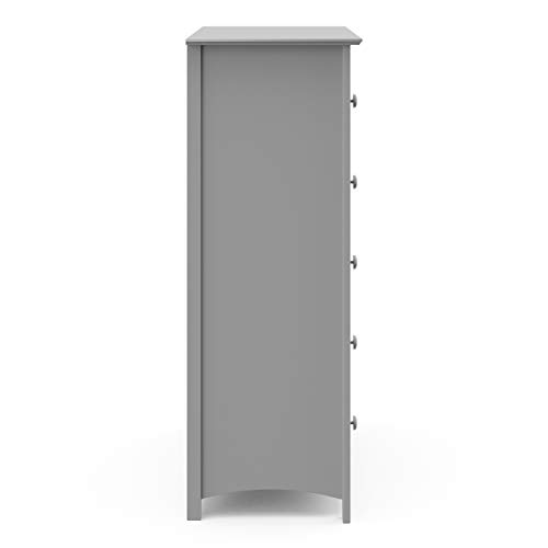 Скрин Storkcraft Kenton с 5 чекмеджета (Pebble Gray) – Скрин за детската спалня, Органайзер за шкафа в детската