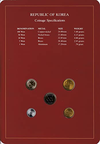 1982 Корея Чеканит Циркулирующую Възпоменателна Монета Выигранную Продавача, Без да се прибягва
