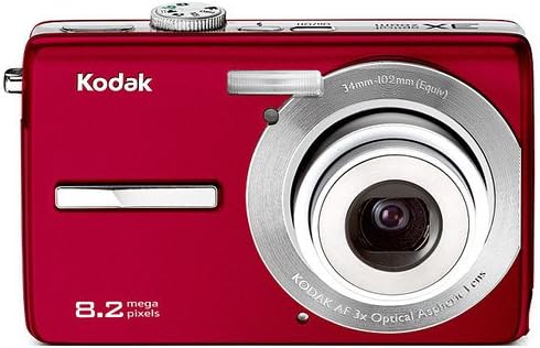 Цифров фотоапарат Kodak Easyshare M863 8,2 Mp с 3-кратно оптично увеличение (червен)