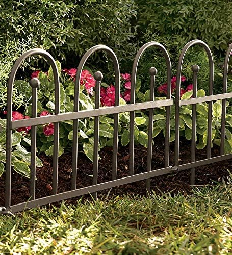 Желязна ограда за чук и огнището с кант от Ковано желязо с дължина 10 метра | За градината и Производството на цветя