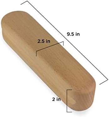 Набор от инструменти за пресоване на Clicksii Tailor ' s Clapper От буковой дърво Среден размер, 9,5 инча