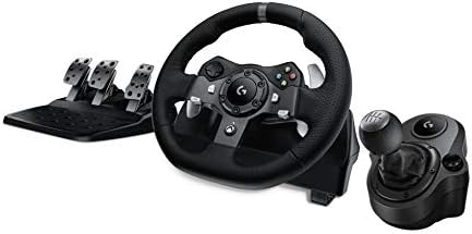 Logitech G920 Driving Force Racing Wheel + Комплект за смяна на предавките G Driving Force
