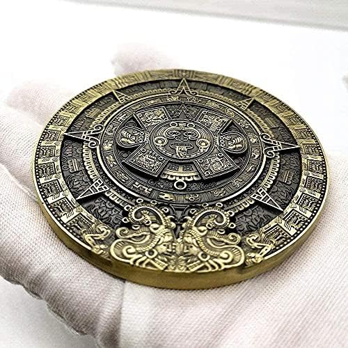 Предизвикателство Монета 1928 Скитник Индийски Череп на Монети Антични Мед Старата Сребърна Възпоменателна Монета са подбрани