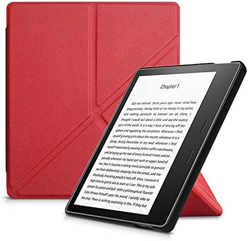 ZENGCANG Kindle Cover изкуствена кожа - калъф Оригами за 7-инчов Kindle Oasis (9-10-то поколение, 2017-2019 години