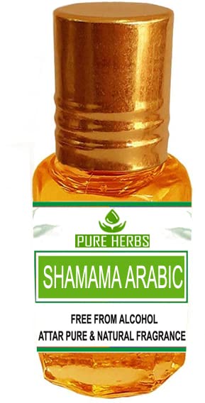 Арабски АТТАР от Чисти билки ШАМАМА Без съдържание на Алкохол За мъже, Подходящ за специални случаи, партита