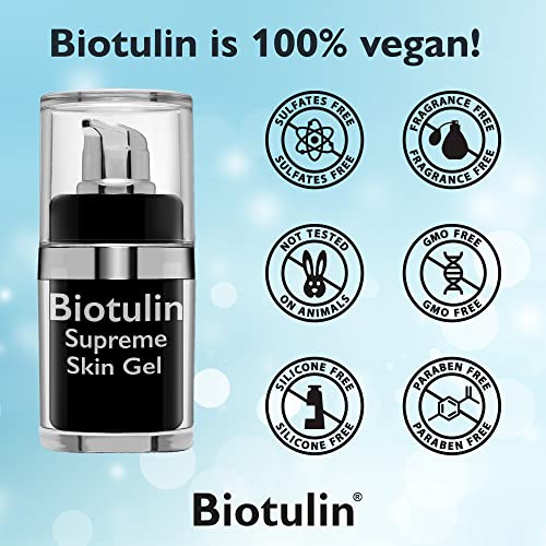 BIOTULIN - VIP Опаковка с Шнорхел | 4x Supreme Skin Gel + 1 Маска за лице I Хиалуронова киселина + Серум с Спилантолом за лице
