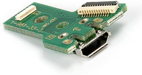 Пластмасов USB Порт За зареждане на 12-за Контакт на Печатната платка JDS-040 контролера на PS4 Pro