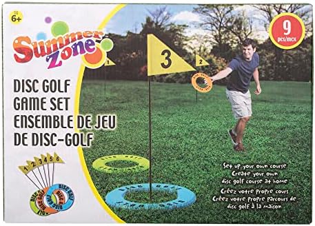 Насладете се на тръпката от играта на голф с диск с играта, набор от Summer Zone - Идеално място за любителите на