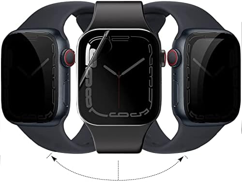 CCDZ 2 опаковки матово защитно фолио 45 мм е Подходящ за Apple Watch Серия 7/Series 8, матово защитно фолио за екрана часа