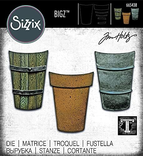 Sizzix Bigz В саксии 2 от Тим Хольца, 665438, Многоцветен