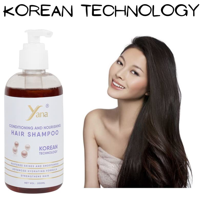 Popova Шампоан За коса С Технология на Корейската Натурален Шампоан За Растеж на косата За Деца