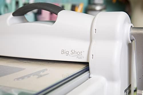 Ръчна машина за щанцоване и релеф на Sizzix Big Shot Plus 660020 формат А4 с отвор 9 инча (21 см)