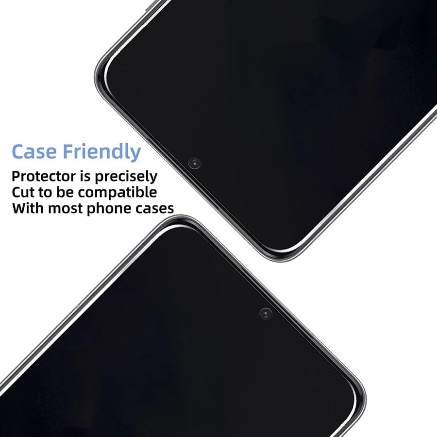 LXEEOLX Предназначен за Samsung Galaxy Note 10 Lite защитно фолио, изработени от закалено стъкло за защита от шпионски,