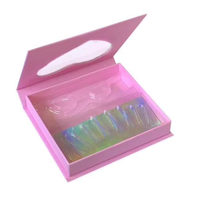 Нажимные кутии за нокти За опаковане И Комбиниран набор от Празни кутии с чекмедже, 2 стил (с карта), 30 кутии с чекмедже