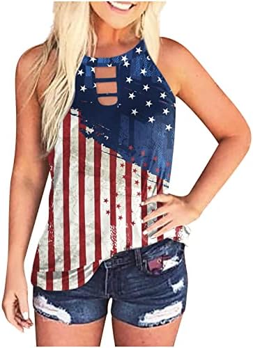 Vifucz Тениски С Замочной Дупка За момичета, Тениски с графично Изображение на Знамето на САЩ, Блузи, Тениски с Кръгло