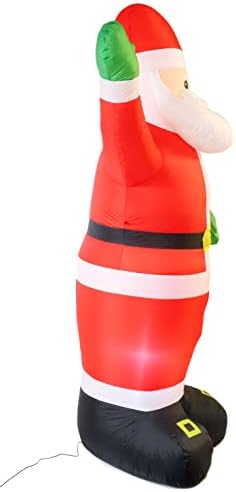 Държава играчки 250 см 98 см) се Надига Новост Надувное Коледна Украса, Дядо Коледа - За вътрешна и Външна употреба
