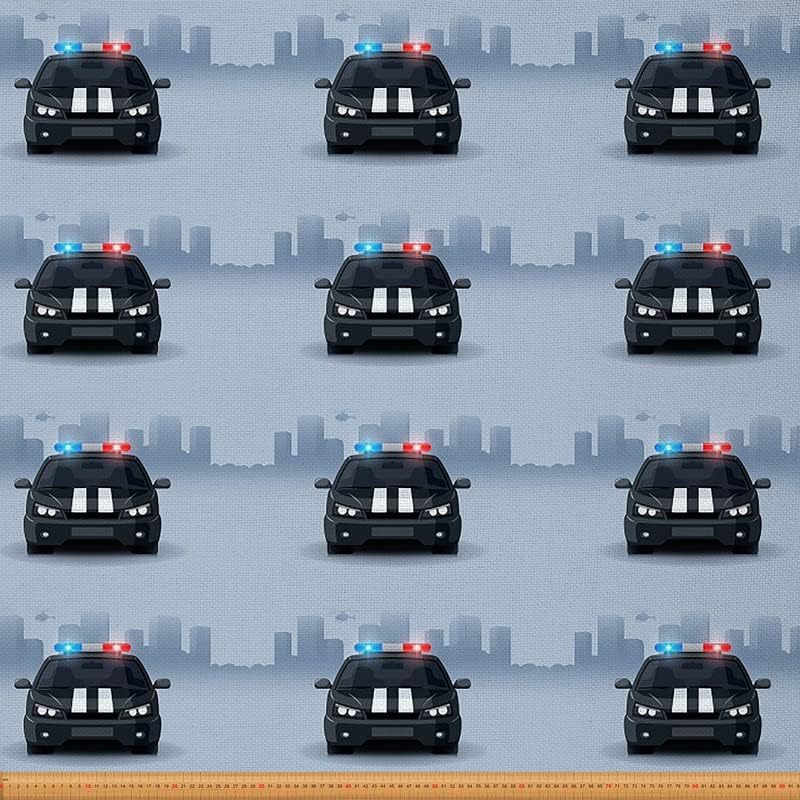 Градинска Плат за полицейска машина Feelyou by The Yard, Плат за тапицерия на седалката на полицейски автомобил, Автомобили