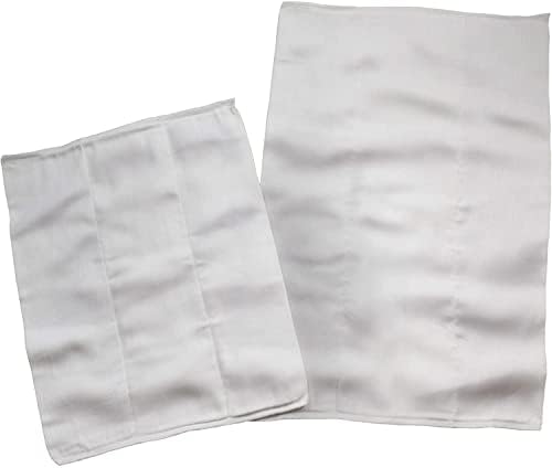 OsoCozy - Китайски тъканни памперси Prefoldes 1 Дузина - Идеална за салфетки от оригване или памперси. Мек