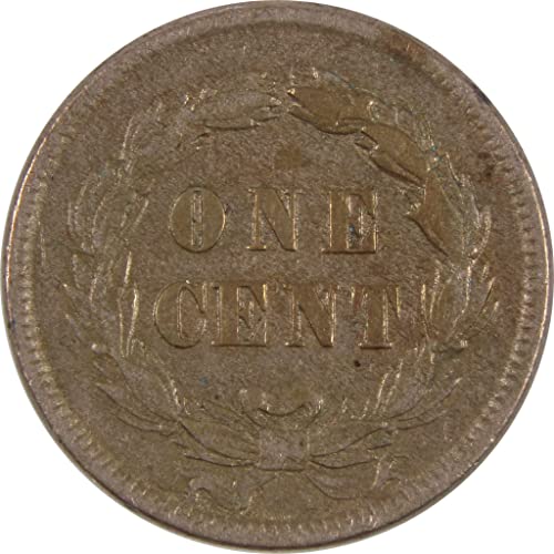 1859 Индийски Главоболие цент XF Изключително плитко медно-никелова пени артикул: I2727