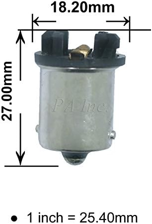 PA LED 2x T10 168 194 трансформирующее Основата на лампата Bau15s