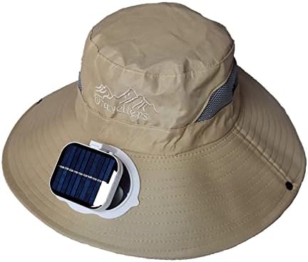 Солнцезащитная шапка за спортове на открито, пътуване, къмпинг, шапка с вентилатор за слънчева батерия, охлаждаща