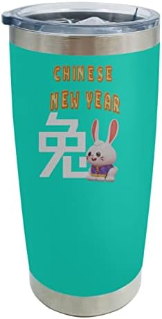 excd Бутилка За Вода честита Нова година Чаши за Кафе китайската нова година Метална Бутилка За Вода със Сламка