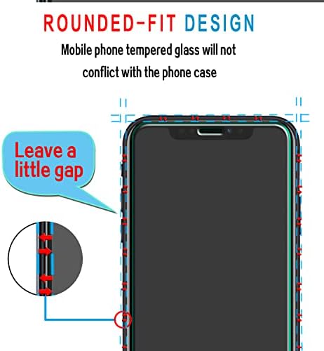 Защитно фолио Slanku [3 опаковки] за iPhone 11, закалено стъкло XR, защита от надраскване, Без мехурчета, лесен монтаж,