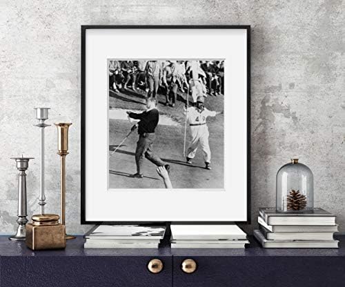 БЕЗКРАЙНИ СНИМКИ Снимка: Джак Никлаус, Победител в турнира Мастърс по голф, Августа, Джорджия, Размер на полето за голф: 8x10