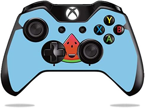 Кожата MightySkins, съвместим с контролера на Microsoft Xbox One или S - Watermelon Laugh | Защитен, здрав и уникален винил