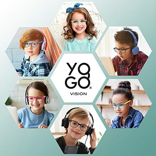 Очила със сини светлина за децата, Защита от Пренапрежение на очите, Защита от ултравиолетови лъчи, Компютърни Игри,