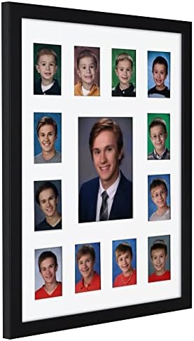 Училищна рамка за снимки Americanflat 15x20 K-12 - Показва 13 училищни снимки за всяка учебна година - се Използва като