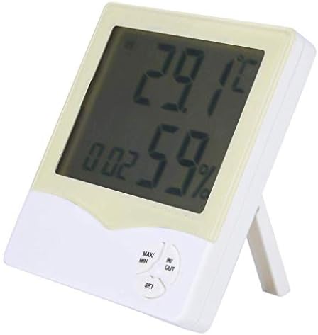 JAHH Стаен Термометър Домашен Двоен Температурен Влагомер за Външен Температурен Сонда на Уреда за измерване