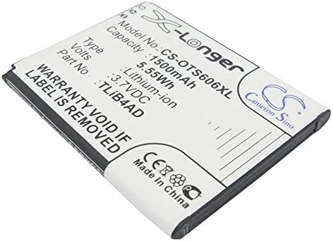 Подмяна на батерията за TCL Хоризонт S606 CAB1500008C1 TLiB4AD