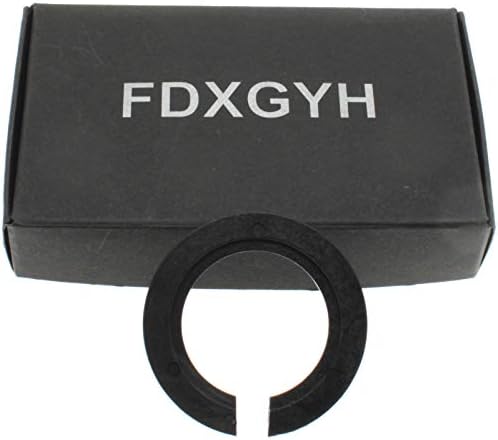 FDXGYH 4 бр. Халки за намаляване на абажура от E27 до E14, Преходни Пръстен за притежателя на лампа (черен)