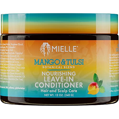 Подхранващ Незаличими климатик Mielle Organics с манго и Тулси