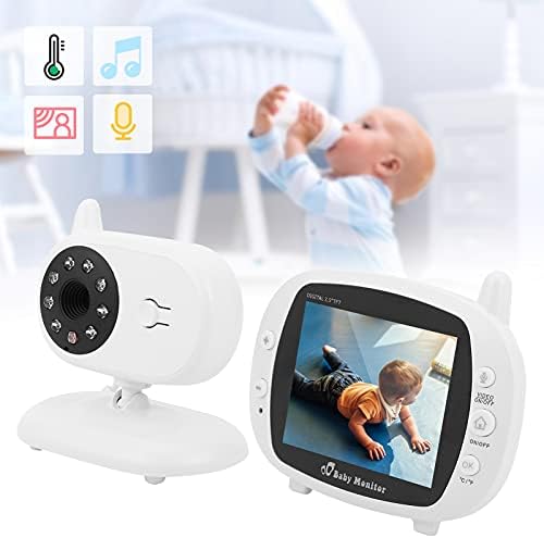 3,5-инчов TFT-камера за деца, Цифрова Нощно виждане, Автоматично Инфрачервено Нощно виждане и функция за контрол