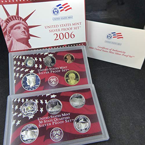 Сребро Проба Набор от 2006 г., Комплект от 10 монети