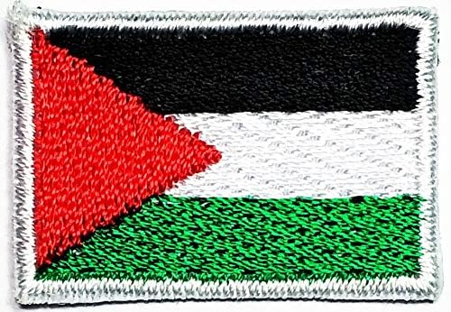 Набор от ивици Umama от 3 мини Знамена 0,6X1,1, Национален Флаг на Палестина, Военна Нашивка, Мотив Хартата