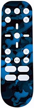 PlayVital Черно, Синьо Камуфляжный Пълен Комплект Стикер върху Кожата за Цифрова версия на конзолата PS5, Vinyl Стикер, Калъф